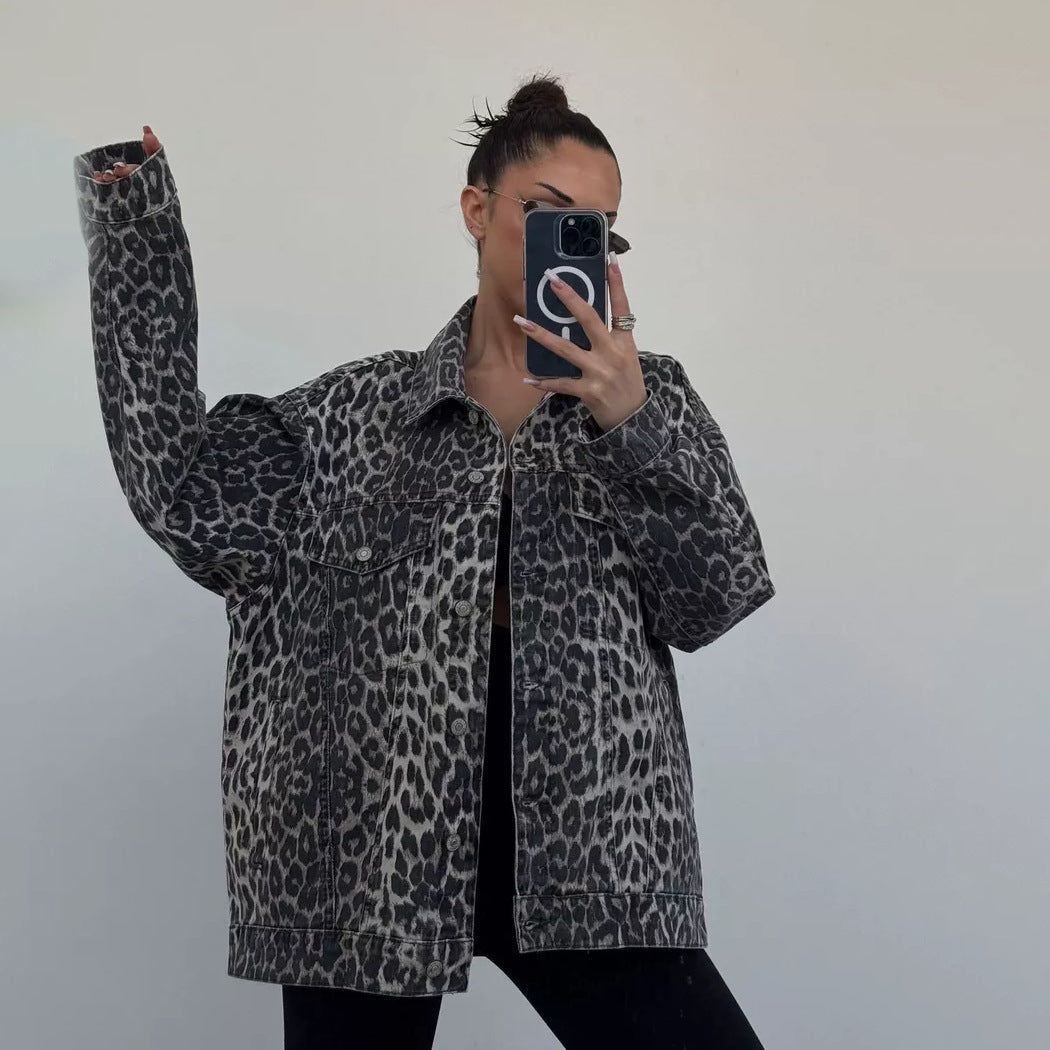 Elara Wild Denim Jacket