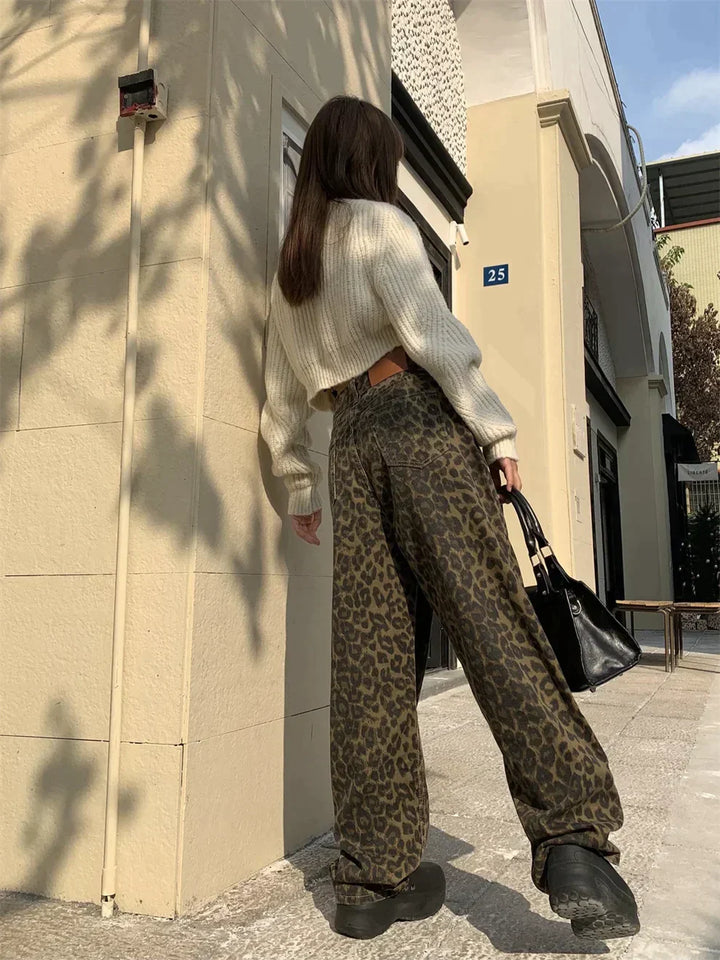 Sienna Leopard Jeans